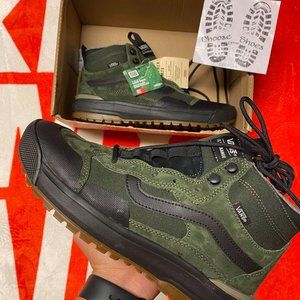 Vans UltraRange EXO Hi 66 Supply Green Black Size